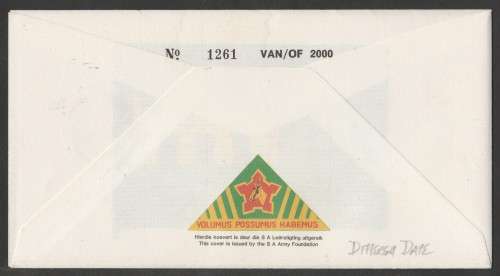 SA ARMY COM COVER #29 - 1990 21 YEARS SCHANSKOP COMMANDO - SIGNED IN BLACK - DIFFERENT DATE