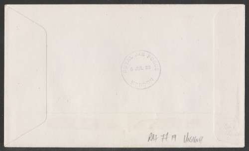 AVIATION 1980 FLIGHT COVER 60TH ANNIV 1ST ROYAL AIR FORCE PAGEANT FLOWN BY THE RED ARROWS