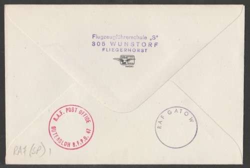 AVIATION 1973 ROYAL AIR FORCE FLIGHT COVER STAFFEL MR18 DER