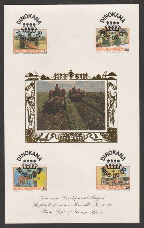 BOP 1986 TEMISANO PROJECT LIMITED EDITION MAXISILK CARD # 4/86