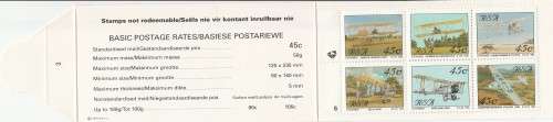 RSA 1993 REPRINT AVIATION BOOKLET PANE 6 STATION 3