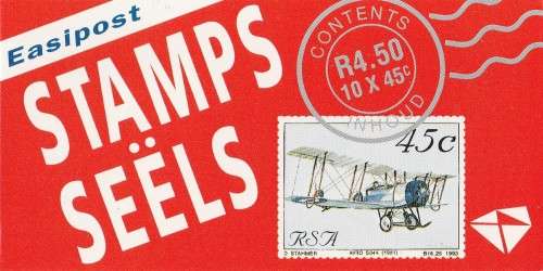 RSA 1993 REPRINT AVIATION BOOKLET PANE 8 STATION 3
