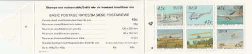 RSA 1993 REPRINT AVIATION BOOKLET PANE 8 STATION 3