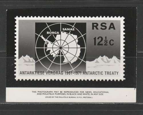 RSA 1971 ANTARCTICA PHOTOGRAPHIC MEDIA/PUBLICITY RELEASE