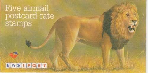 RSA 1996 BIG 5 CTO BOOKLET DATED 1996/05/08 MOSEIVILLE 28/11/96