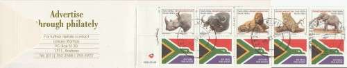 RSA 1996 BIG 5 CTO BOOKLET DATED 1996/05/08 MOSEIVILLE 28/11/96