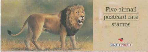 RSA 1996 BIG 5 DURBAN INDABA CTO BOOKLET PRETORIA 11/11/96 D/S