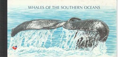 RSA 1998 WHALES OF THE SOUTHERN OCEANS CTO BOOKLET PRETORIA 25/8/99 D/S