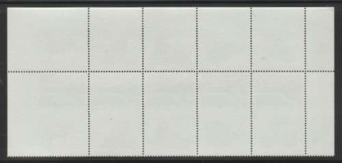 RSA 1996 BIG 5 WITH AIRMAIL LABELS MNH MARGINAL BLOCK DATED 96/11/28 WITH MULTIPLE IMPERFS