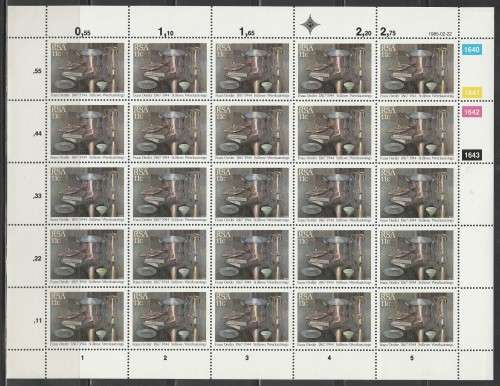 RSA 1985 FRANS OERDER 11c MNH FULL SHEET OF 25