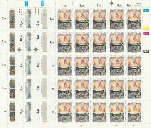 RSA 1991 ACHIEVEMENTS SET OF 4 MNH FULL SHEETS OF 25