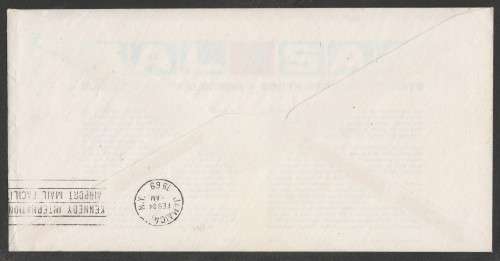 RSA 1969 SAA 1ST FLIGHT JHB - NEW YORK BOEING 707 OFFICIAL FDC 9 ADDRESSED TO WINDHOEK