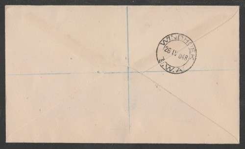 SWA 1948 SILVER WEDDING REG PRIVATE FDC ADDRESSED TO PRETORIA