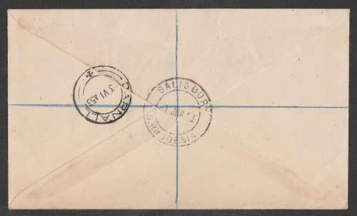 SOUTHERN RHODESIA 1953 CORONATION QEII REG PRIVATE FDC