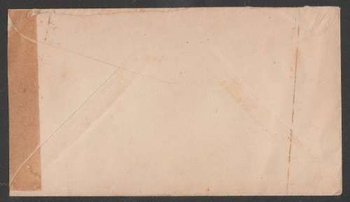 CENSOR MAIL - 1945 WWII COVER USA STAMP US ARMY APO TO NEW YORK USA