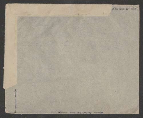 CENSOR MAIL - 1944 WWII COVER GB STAMP TO ONTARIO CANADA