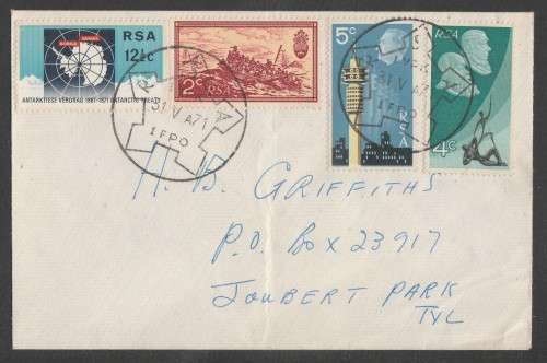 MILITARY COM COVER - 1971 FIELD POST OFFICE FPO1 A D/S 31/5/71