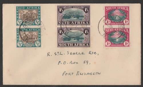 UNION SA 1939 250TH ANNIV HUGUENOT LANDING PRIVATE FDC