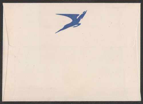 SA AIRWAYS (SAA) STATIONERY - UNUSED ENVELOPE AW56B
