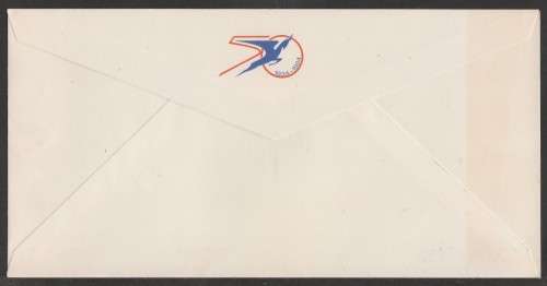 SA AIRWAYS (SAA) STATIONERY - UNUSED ENVELOPE AW54B