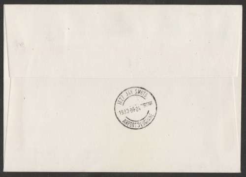 AVIATION 1983 KEMPAIR FLIGHT COVER  #1.47 - SAA FIRST NON STOP LDN - JHB BOEING 747-300 SIGNED CAPT