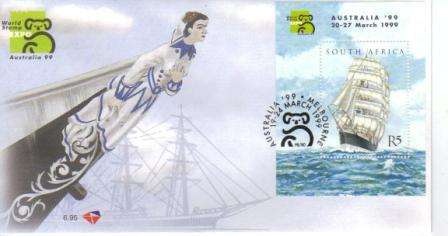 RSA 1999  AUSTRALIA 99 EXHIBITION FDC 6.95