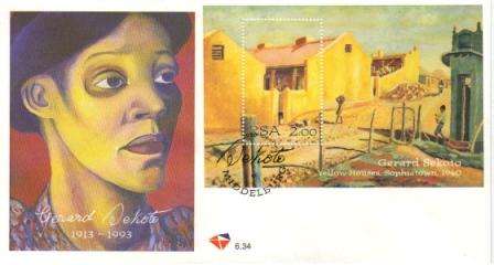 RSA 1996 GERARD SEKOTO M/S ON FDC 6.34