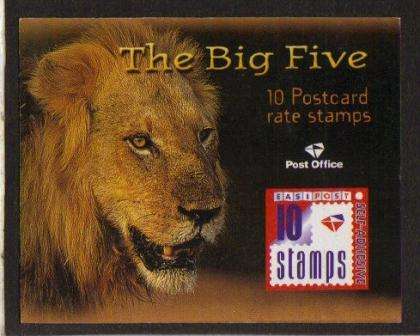 RSA 2005 SELF ADHESIVE BIG 5 BOOKLET DATED 2005/10/10