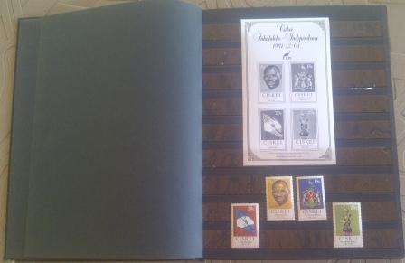 CISKEI COMPLETE MNH SINGLES AND MINIATURE SHEETS IN A STOCK BOOK