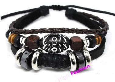 Leather Rope Bracelt