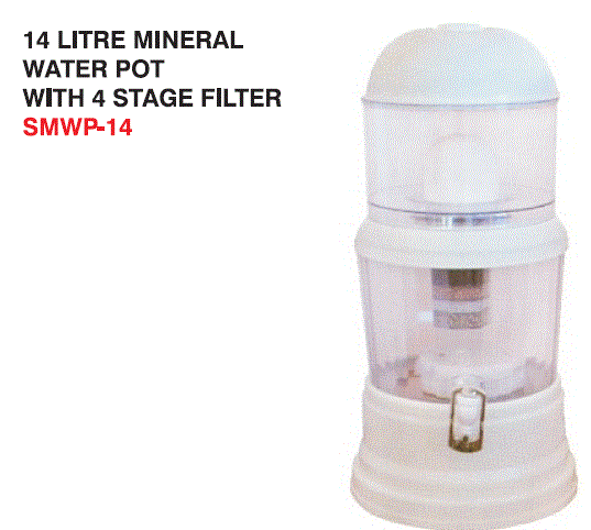 14 LITRE MINERAL WATER FILTER POT