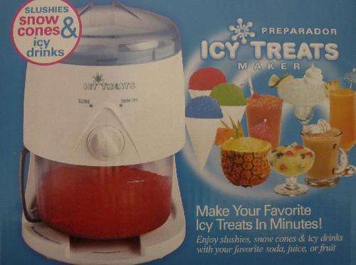 SNOW CONE AND ICY TREATS MAKER