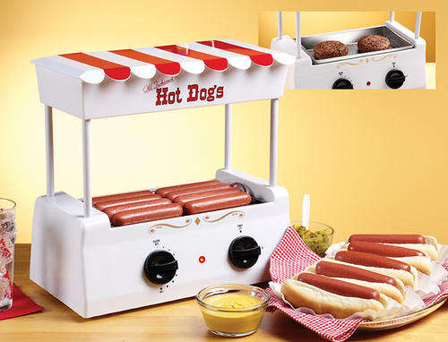 HOT DOG ROLLER / BUN WARMER / GRIDDLE