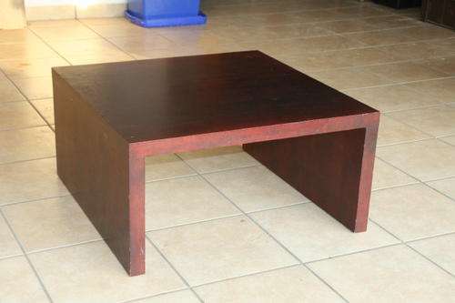Dark coffee table