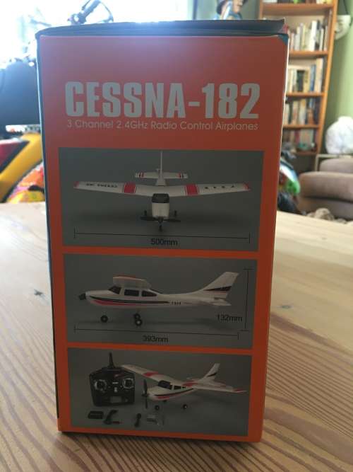 BAND NEW !!! WLToys F949 Cessna-182 EASY TO FLY RC PLANE