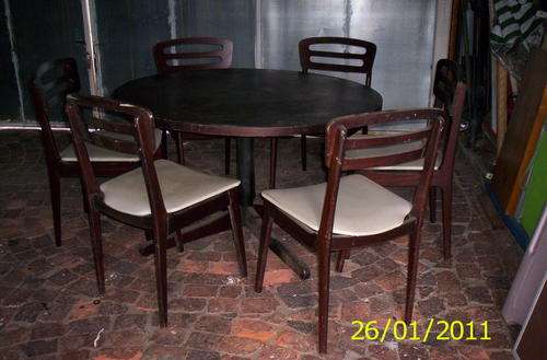 Table and 6 chairs