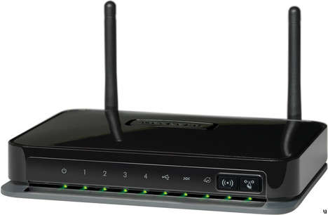 Netgear N300 Wireless ADSL2+ Modem Router DGN2200