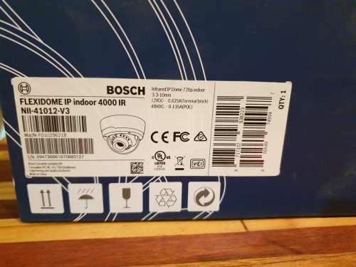 Boch Dome Camera Flexidome IP indoor 4000IR NII-41012-V3