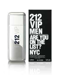 SILVER 212 VIP MEN PERFUME - International stock Boxed and sealed **VALENTINE GIFT SPECIAL**