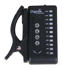 Cherub WST-550G Guitar Mate Electric & Acoustic Guitar Clip-on Tuner Auto Tuning