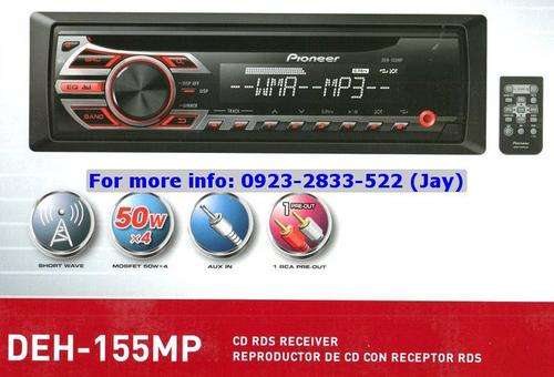 Pioneer DEH-155MP Mp3 Player with Front AUX