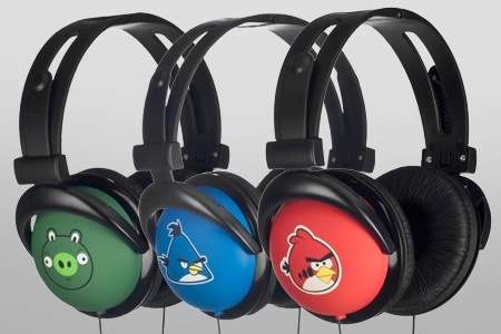 Angry Birds Headphones (RED AND WHITE )