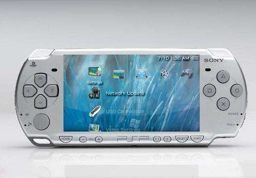 psp 2006 color ice silver + fifa 2010 +wi-fi