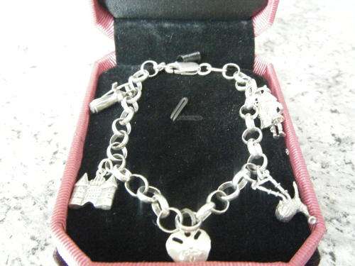 925 Silver Charm Bracelet