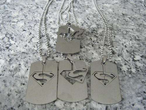 Stainless-Steel-Superman-Pendant-Necklace-Chain