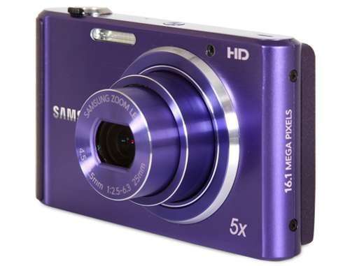 Samsung St76 16 Mp Compact Digital Camera - Purple Ec-st76zzbplus from Samsung Pleomax - Zirex