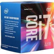 Intel Skylake Core i7-6700, 3.40GHz, Quad Core, LGA1151