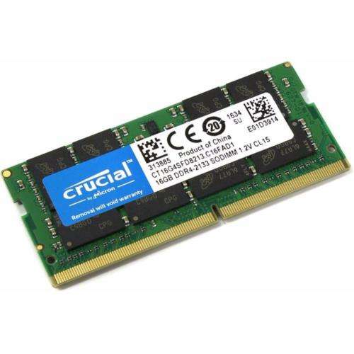 CRUCIAL 16GB DDR4-2133 LAPTOP MEMORY