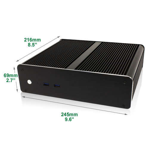MICA  I7-5550U 8GB RAM  1TB HDD Haswell Mini itx FANLESS DESKTOP