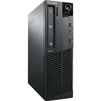 LENOVO THINKCENTRE  M91P  I5-2400  4GB RAM 250GB HDD SMALL FORM FACTOR DESKTOP